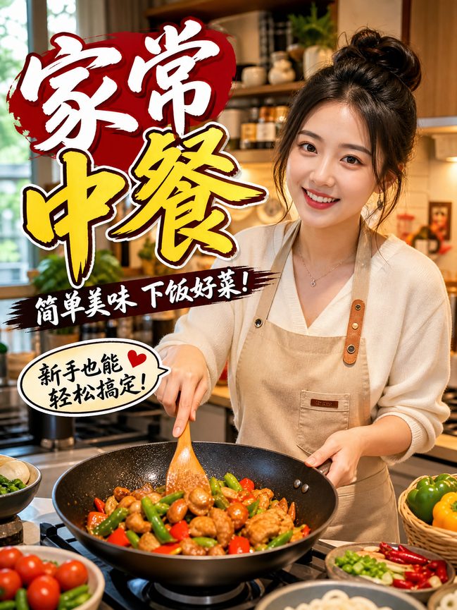 糖心vlog美食视频-家常中餐视频教程